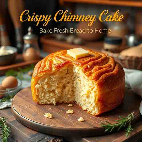 Crispy Chimney Cake - Bake Fresh Bread at Home